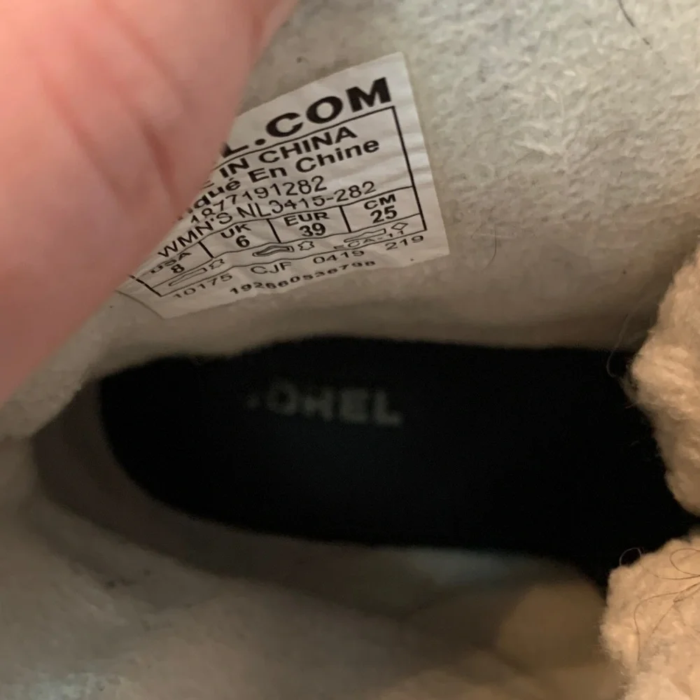 Sorel Brown Winter Leather Sherpa Boots 8 - Picture 3 of 10